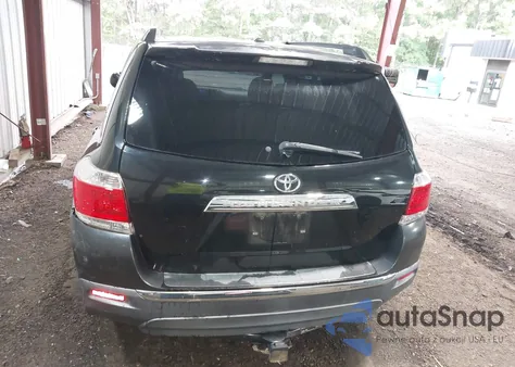 2011 Toyota Highlander Se V6 from USA, damaged, VIN 5TDZK3EH9BS039901
